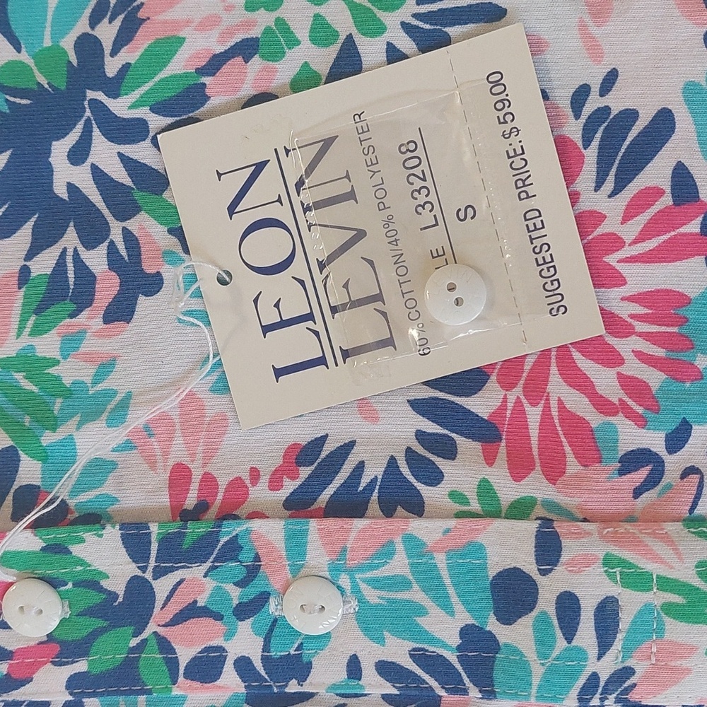 Leon Levin polo shirt NWT - Picture 9 of 11